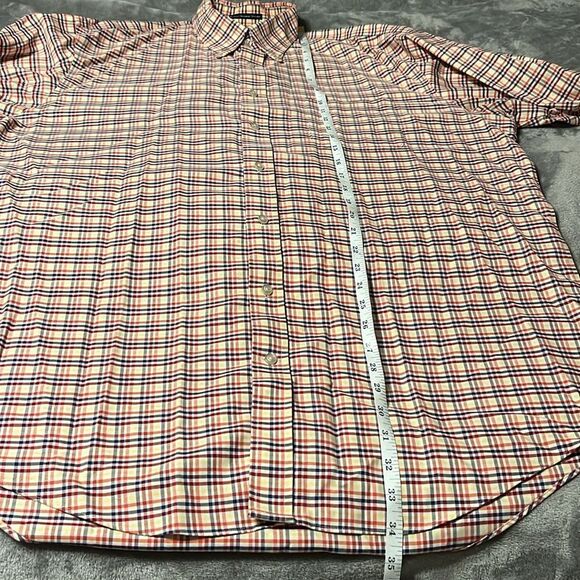 Lands End Men’s Plaid Button Down Shirt - Picture 6 of 7